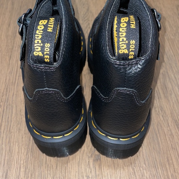 Dr. Martens Devon Flower Ankle Boots - Picture 8 of 9